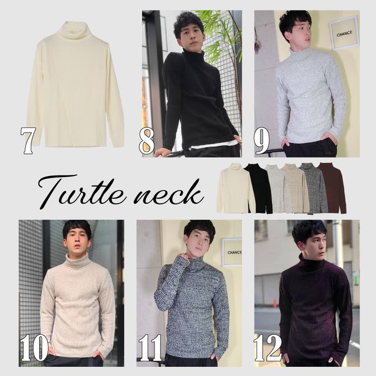 リブニット セーター メンズ | WESTSEA | 詳細画像4 