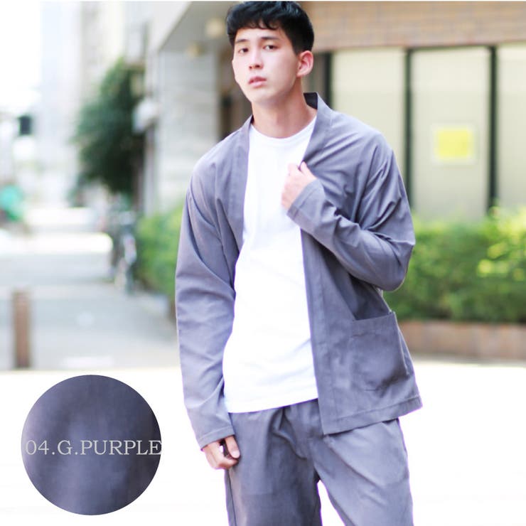 カジュアルスーツ セットアップ フェイク[品番：WETM0000800]｜WESTSEA 