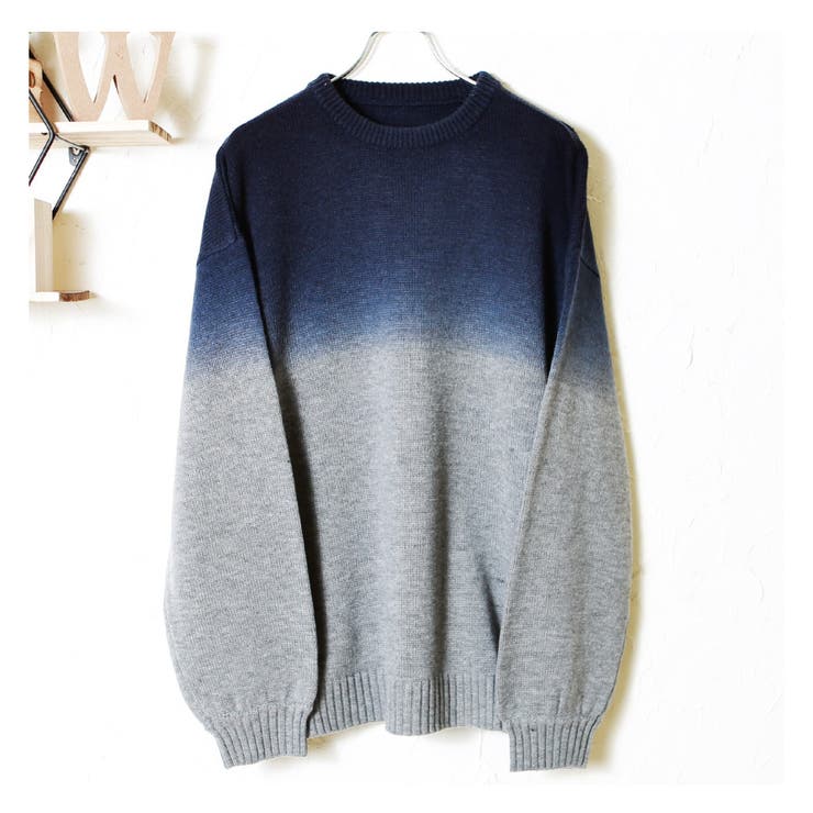 セーター グラデーション メンズ 品番 Wetm Westsea ウエストシー のレディースファッション通販 Shoplist ショップリスト