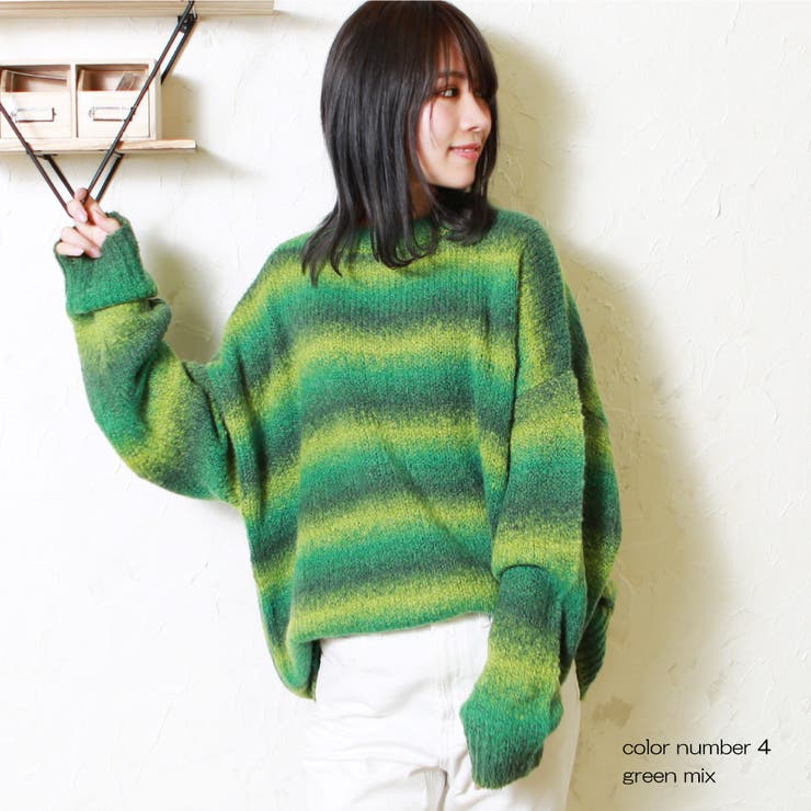 セーター グラデーション メンズ | WESTSEA | 詳細画像7 