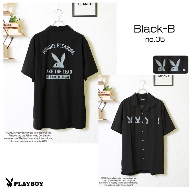 PLAYBOY プレイボーイ 半袖[品番：WETM0000768]｜WESTSEA（ウエスト