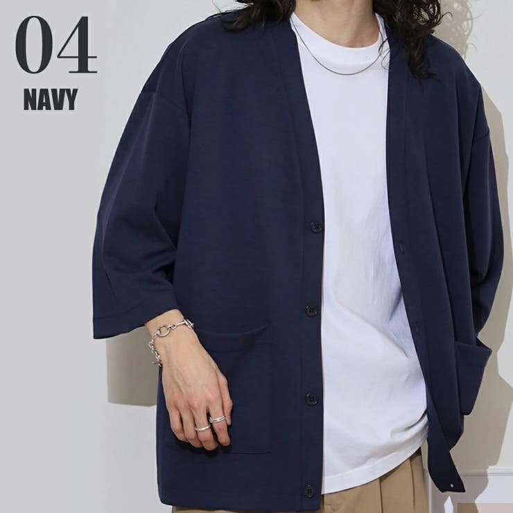 接触冷感 Ｖネック ボタン カーディガン | WESTSEA | 詳細画像10 