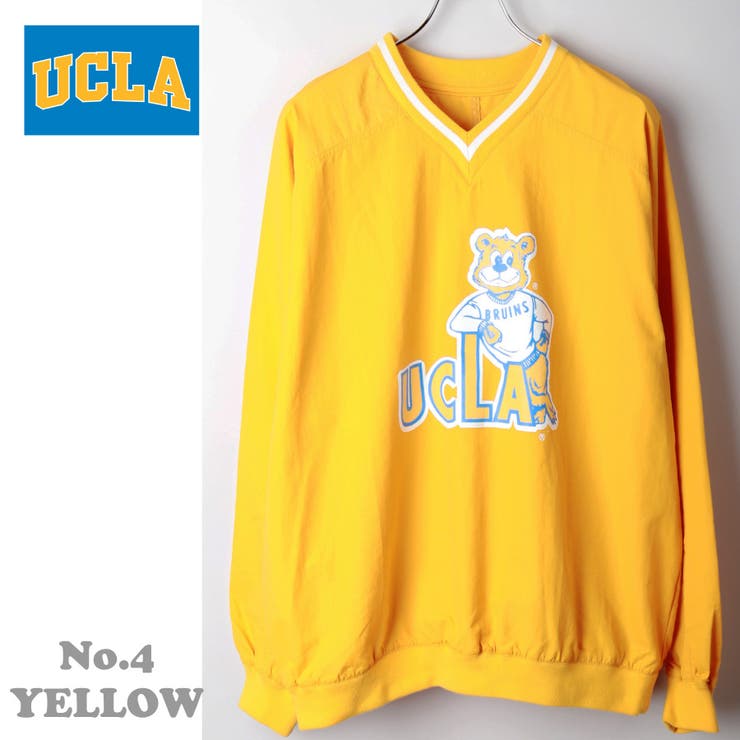 UCLA Vネックプルオーバー トレーナー[品番：WETM0000940]｜WESTSEA 