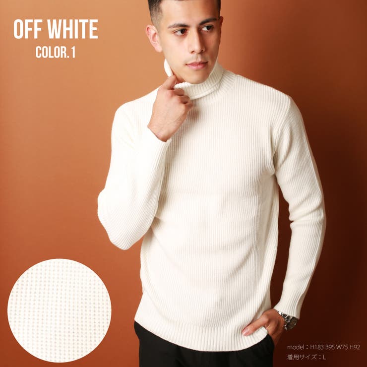1.オフホワイト | セーター メンズ レディース | WESTSEA