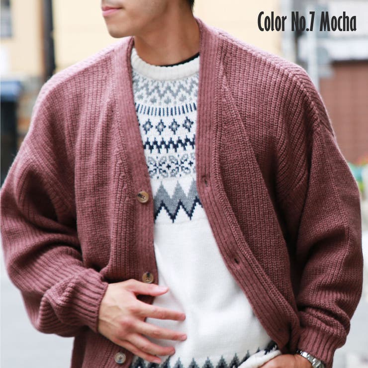 WESTSEA MOHAIR CARDIGAN ニット カーディガン - カーディガン