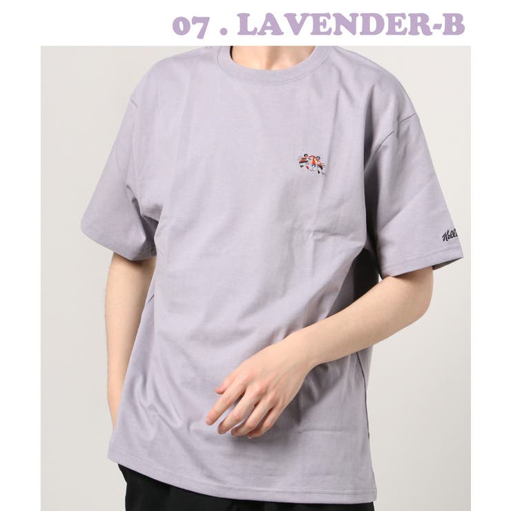 07.ラベンダーB | 【WESTSEA】レトロ tシャツ 半袖 | WESTSEA