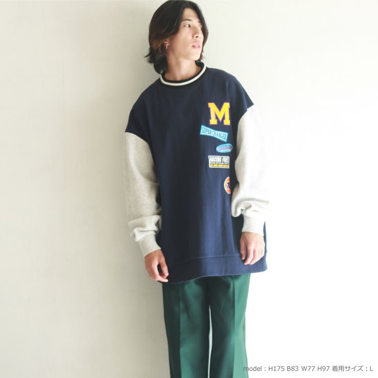 76配色トレーナー | WESTSEA | 詳細画像8 