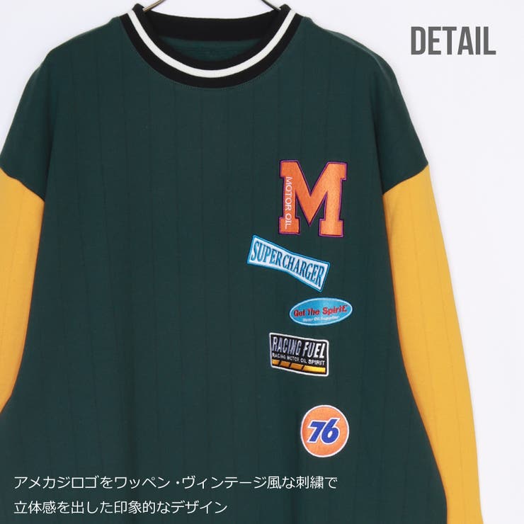 76配色トレーナー | WESTSEA | 詳細画像3 