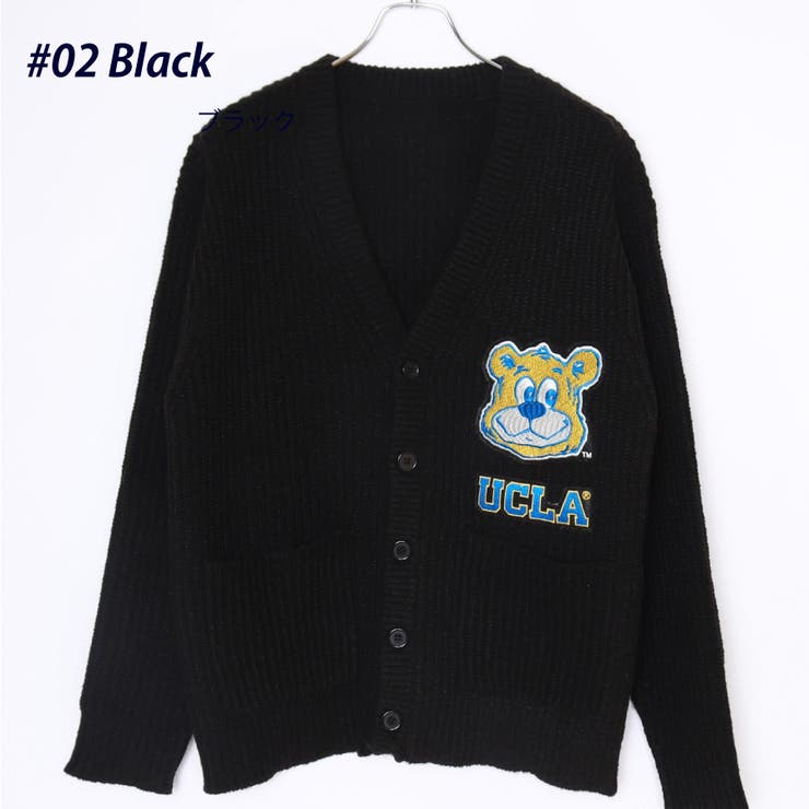 02.ブラック | UCLA クマ ざっくり | WESTSEA