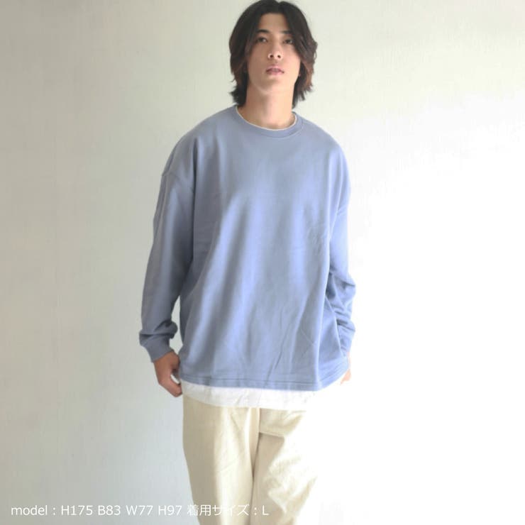 スウェット トレーナー ロングtシャツ | WESTSEA | 詳細画像9 