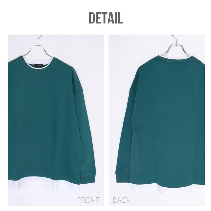スウェット トレーナー ロングtシャツ | WESTSEA | 詳細画像3 