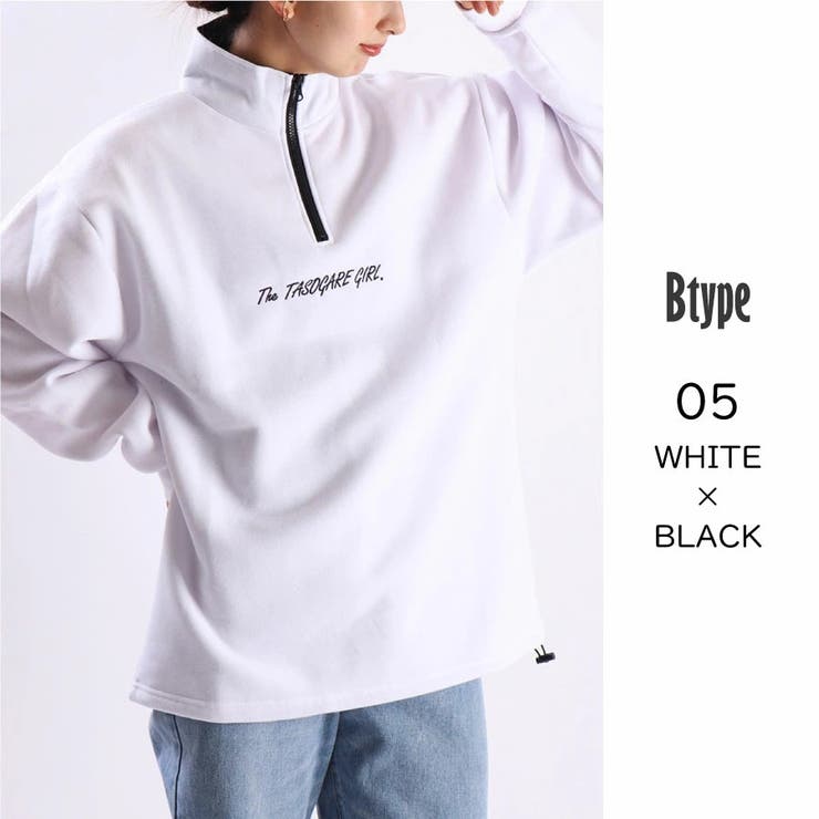 TASOGARE 裏起毛 ハーフジップ 長袖 トレーナー | WESTSEA | 詳細画像16 