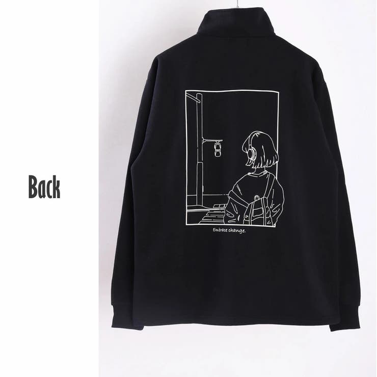 TASOGARE 裏起毛 ハーフジップ 長袖 トレーナー | WESTSEA | 詳細画像22 