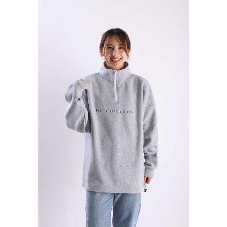 TASOGARE 裏起毛 ハーフジップ 長袖 トレーナー | WESTSEA | 詳細画像33 