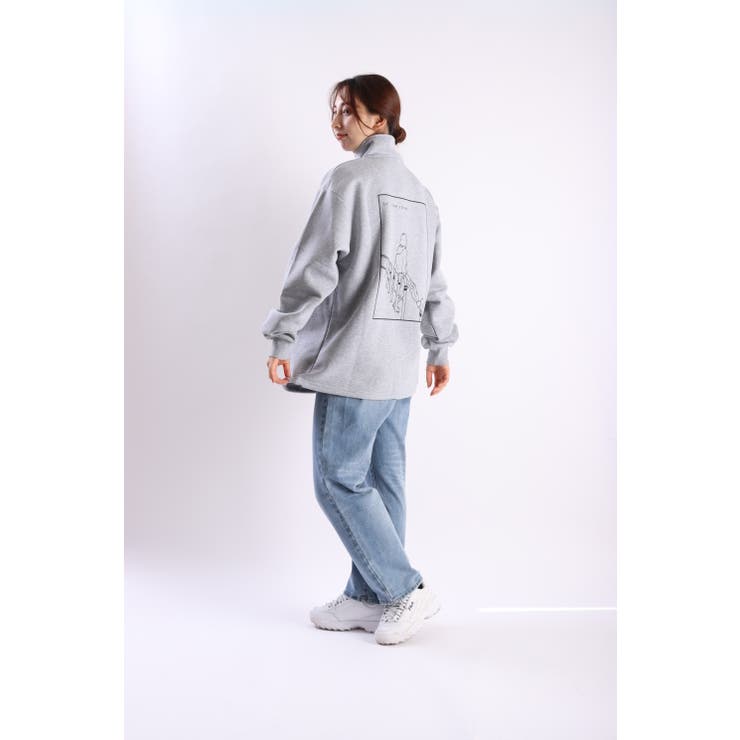 TASOGARE 裏起毛 ハーフジップ 長袖 トレーナー | WESTSEA | 詳細画像36 