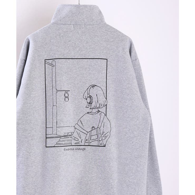 TASOGARE 裏起毛 ハーフジップ 長袖 トレーナー | WESTSEA | 詳細画像37 