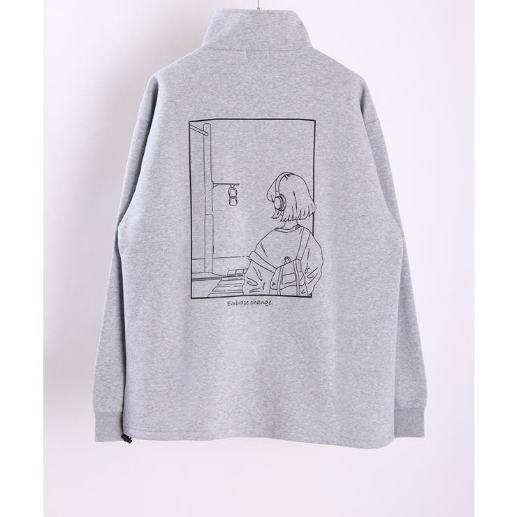 TASOGARE 裏起毛 ハーフジップ 長袖 トレーナー | WESTSEA | 詳細画像38 