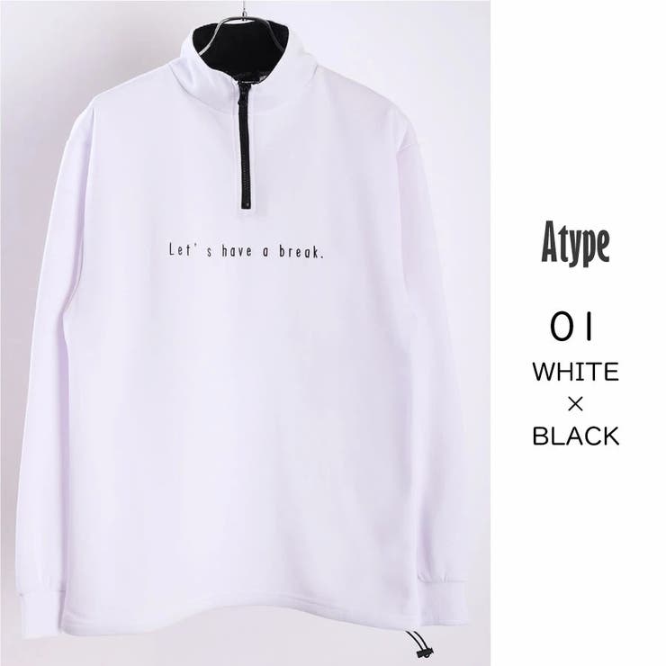 TASOGARE 裏起毛 ハーフジップ 長袖 トレーナー | WESTSEA | 詳細画像6 