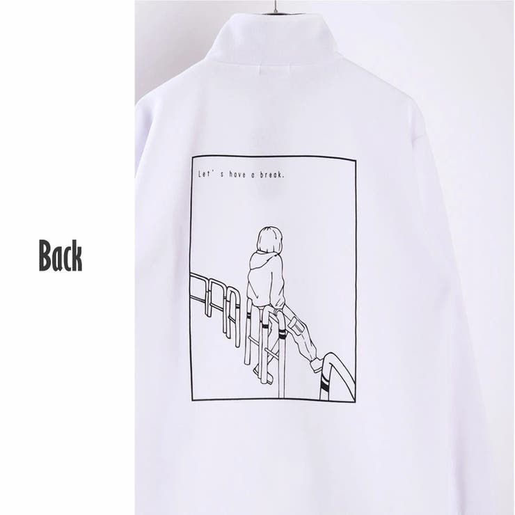 TASOGARE 裏起毛 ハーフジップ 長袖 トレーナー | WESTSEA | 詳細画像7 