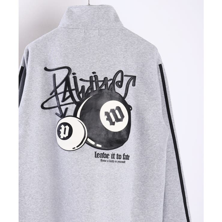 2.杢グレーA | ストレッチ 裏起毛 ビリヤードロゴ | WESTSEA