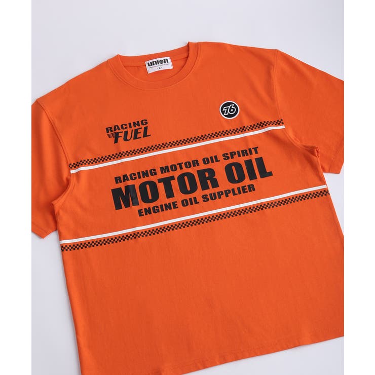 9.オレンジC | 76 ナナロク モーターグラフィック 半袖Tシャツ | WESTSEA