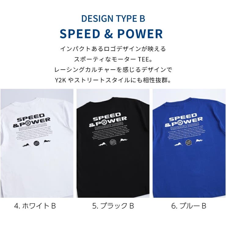 76 ナナロク モーターグラフィック 半袖Tシャツ | WESTSEA | 詳細画像3 