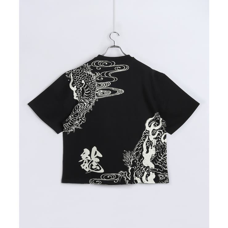 和柄プリントTシャツ メンズ 半袖 | WESTSEA | 詳細画像7 