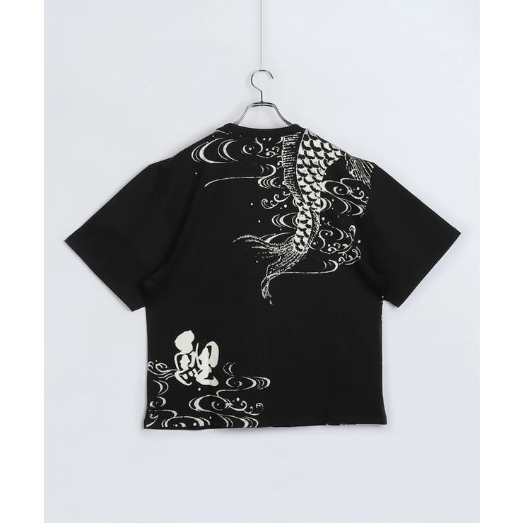 和柄プリントTシャツ メンズ 半袖 | WESTSEA | 詳細画像5 
