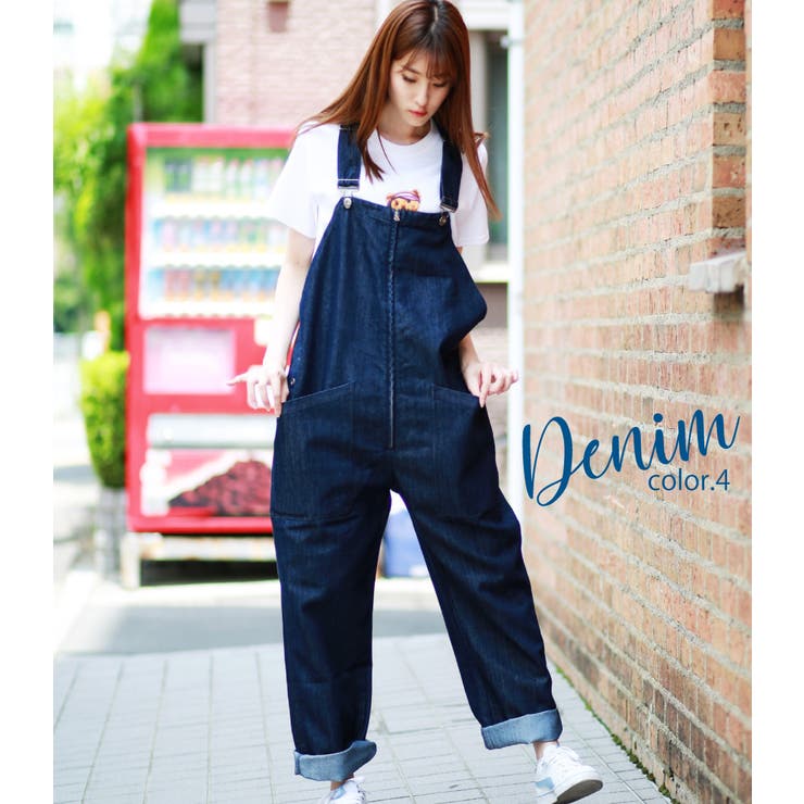 オーバーオール サロペット パンツ[品番：WETM0000778]｜WESTSEA
