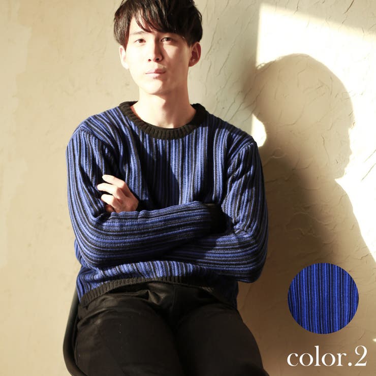 ストライプセーター メンズ ニット 品番 Wetm Westsea ウエストシー のレディースファッション通販 Shoplist ショップリスト