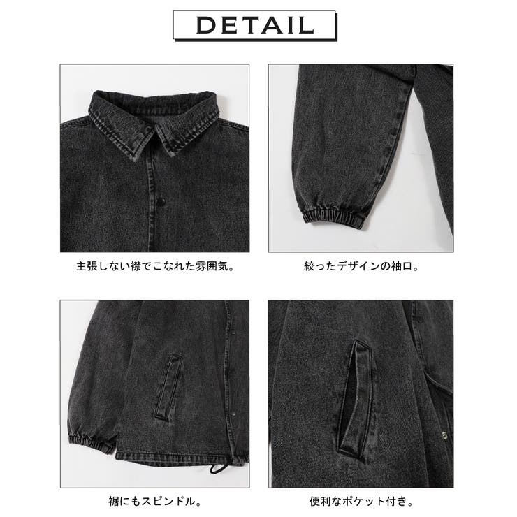 デニム コーチジャケット ビック[品番：WETM0000354]｜WESTSEA