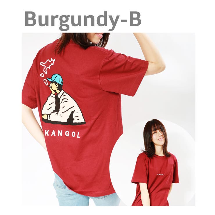 バーガンディB | KANGOL カンゴール tシャツ | WESTSEA