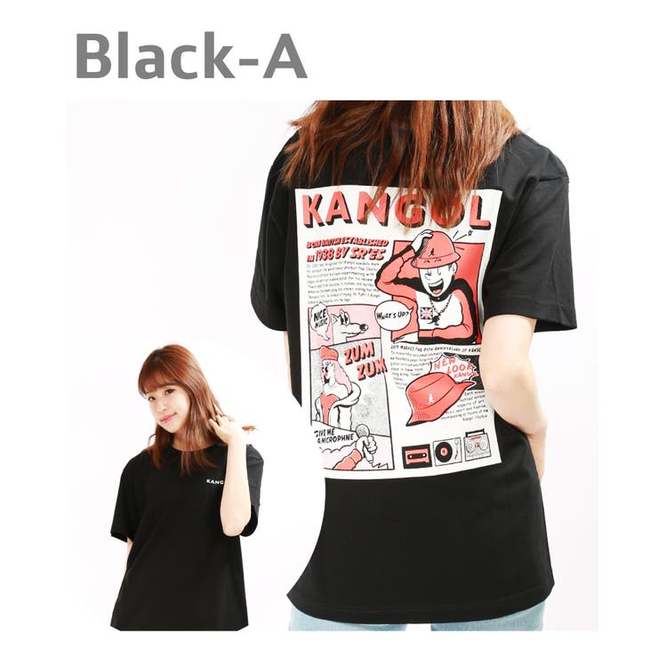ブラックA | KANGOL カンゴール tシャツ | WESTSEA