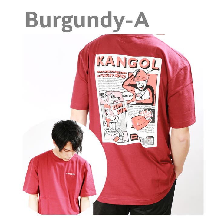バーガンディA | KANGOL カンゴール tシャツ | WESTSEA