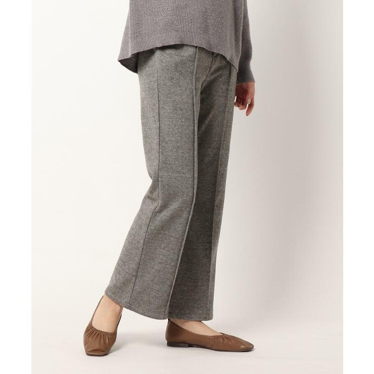 圧縮起毛ジャージセンターピンタックパンツ 品番 Wrdw012 The Shop Tk ザショップティーケー のレディース ファッション通販 Shoplist ショップリスト