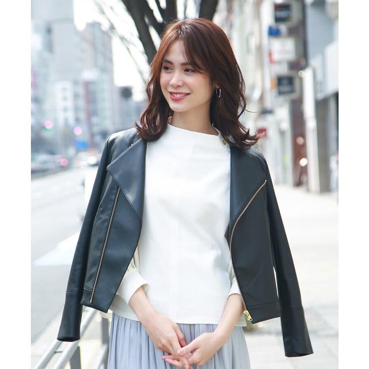 帯電防止裏地 ノーカラーブルゾン 通勤 Onstyle 品番 Wrdw The Shop Tk ザショップティーケー のレディース ファッション通販 Shoplist ショップリスト