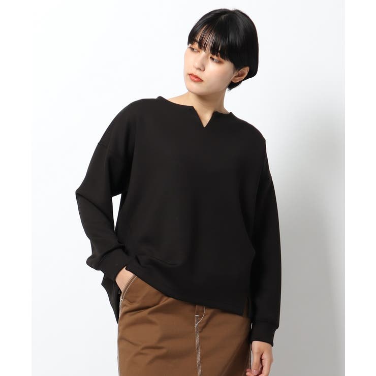 Web 一部店舗限定 Bouo ダンボールキーネックプルオーバー 品番 Wrdw The Shop Tk ザショップ ティーケー のレディースファッション通販 Shoplist ショップリスト