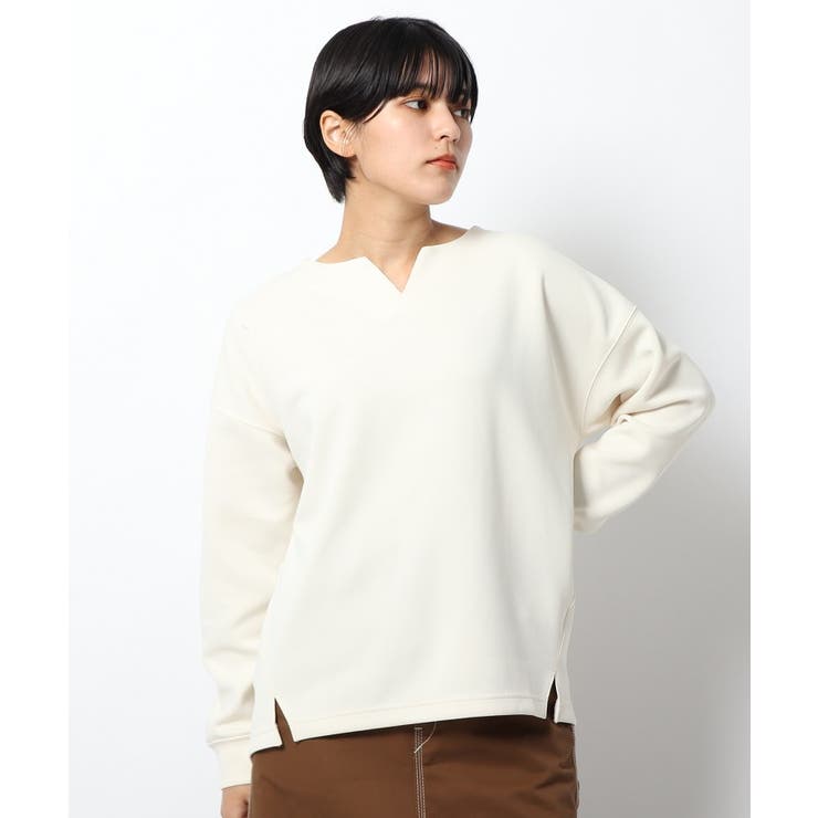 Web 一部店舗限定 Bouo ダンボールキーネックプルオーバー 品番 Wrdw The Shop Tk ザショップ ティーケー のレディースファッション通販 Shoplist ショップリスト