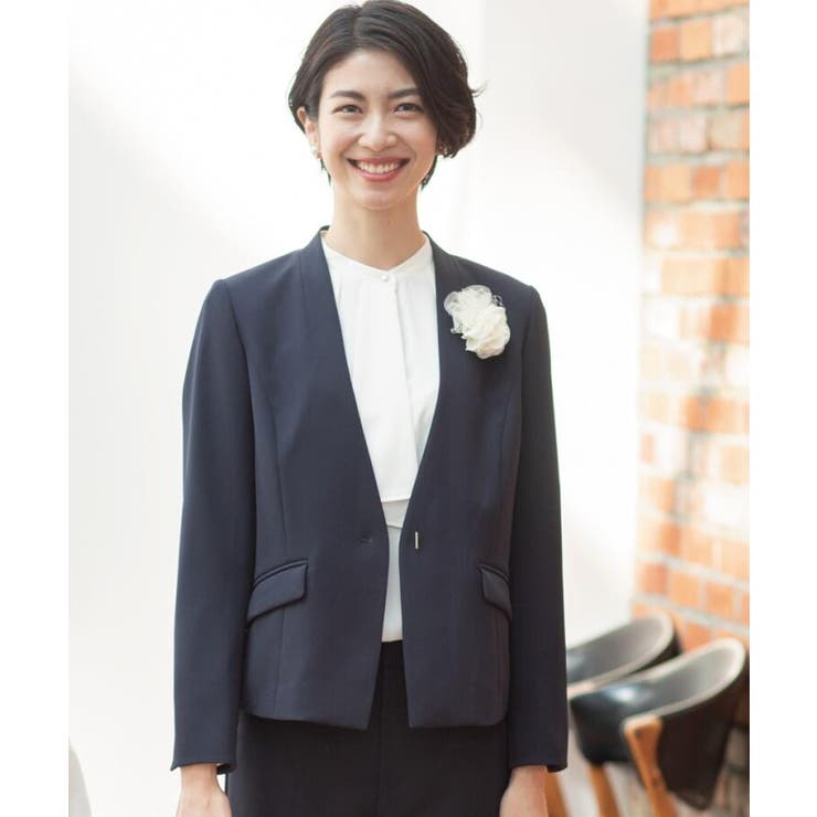 防汚 ダブルクロスストレッチvネックジャケット 品番 Wrdw The Shop Tk ザショップティーケー のレディース ファッション通販 Shoplist ショップリスト