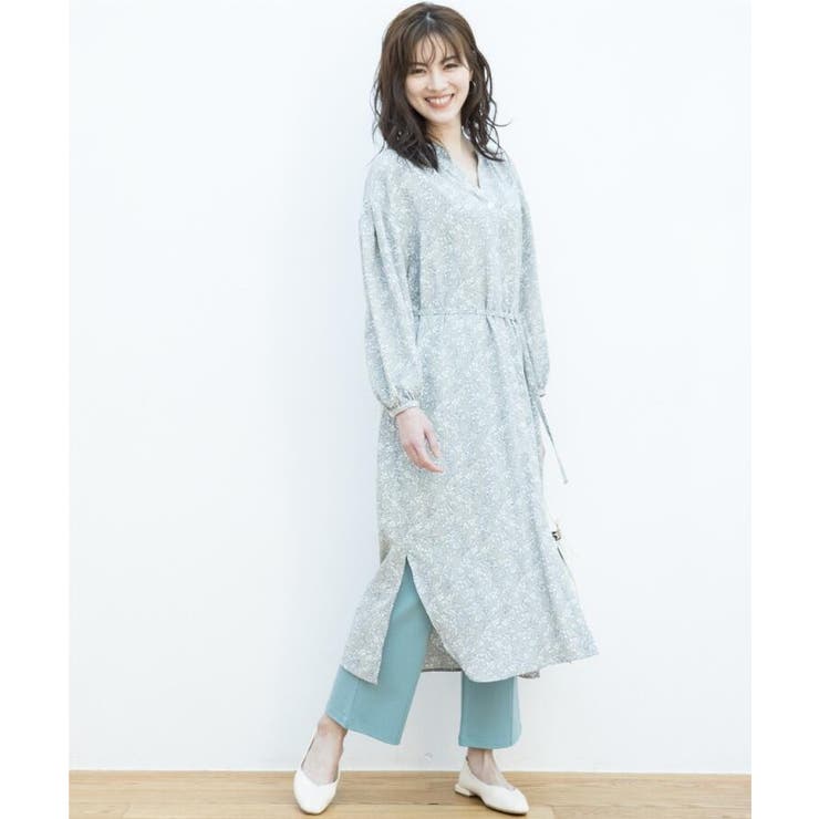 花柄バンドカラーシャツワンピース 品番 Wrdw The Shop Tk ザショップティーケー のレディース ファッション通販 Shoplist ショップリスト