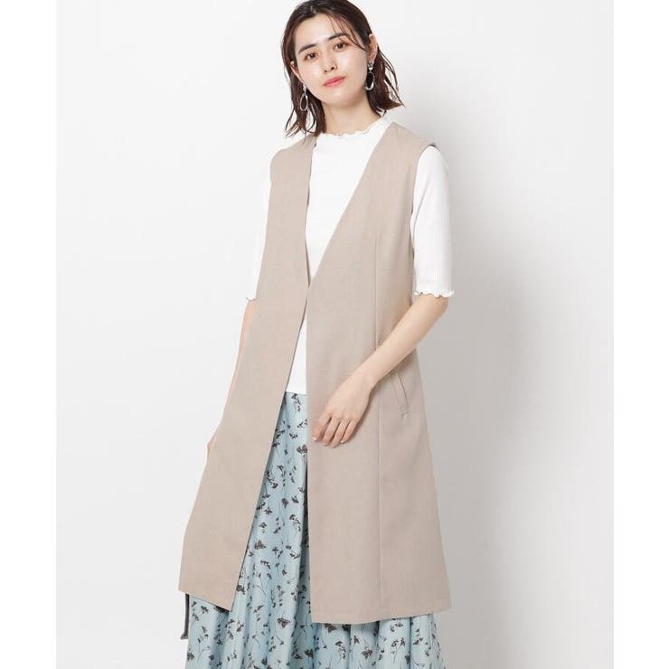 麻調ツイルロングジレ 品番 Wrdw The Shop Tk ザショップティーケー のレディースファッション通販 Shoplist ショップリスト