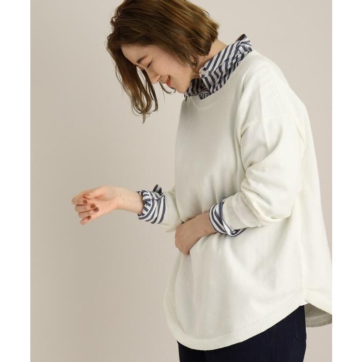 裾ラウンドチュニックニット 品番 Wrdw The Shop Tk ザショップティーケー のレディース ファッション通販 Shoplist ショップリスト