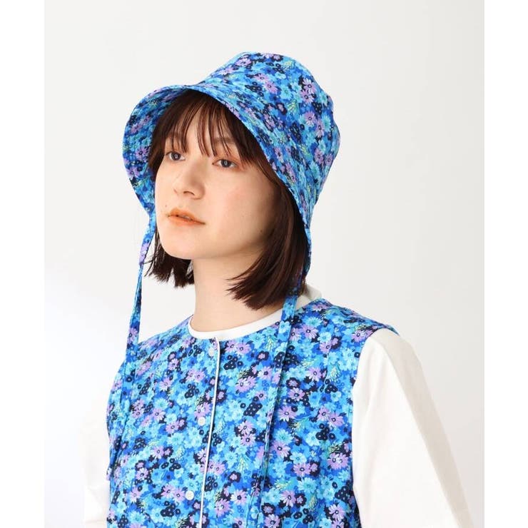 ザ ショップ ティーケー ウィメンズ The Shop Tk Women 柄サロペット ブルー 60 Off