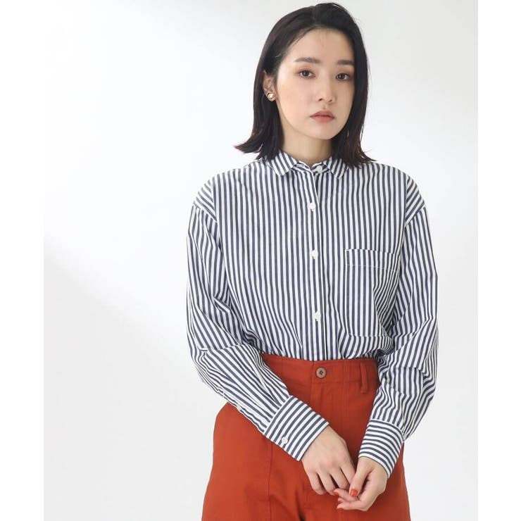 【M-XL/さりげなく体型カバー】5分袖Wポケットシャツ | THE SHOP TK | 詳細画像24 