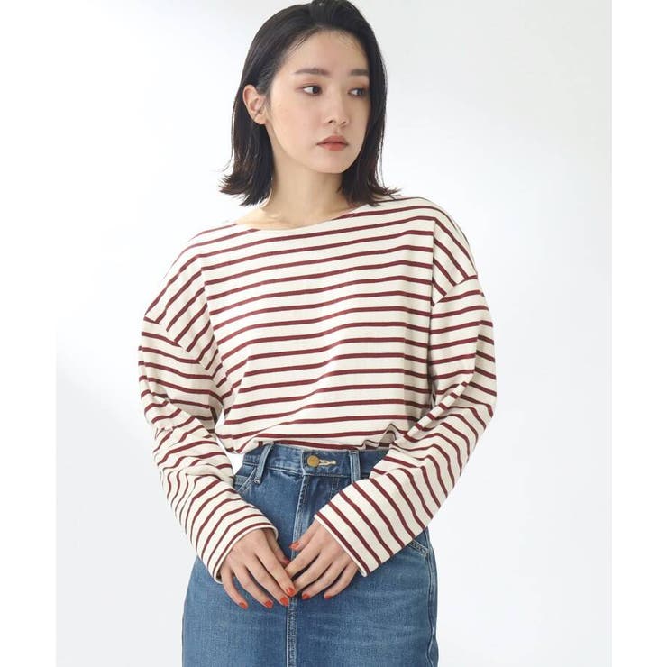 レンガ(369) | フロントタックカットソー | THE SHOP TK