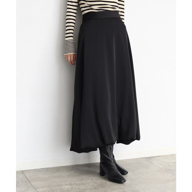 サテンバルーンスカート[品番：WRDW0204782]｜THE SHOP TK（ザショップ