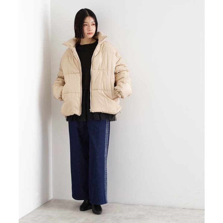 撥水】タフタ中綿ブルゾン（中綿コート） | THE SHOP TK(Women