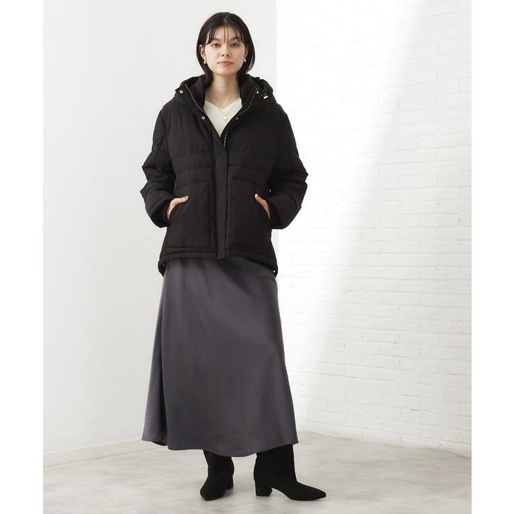 【すっきり見えシルエット】上品ふわもこ中綿ブルゾン | THE SHOP TK | 詳細画像6 