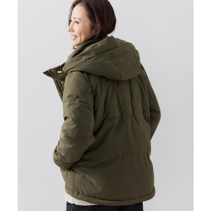 【すっきり見えシルエット】上品ふわもこ中綿ブルゾン | THE SHOP TK | 詳細画像16 