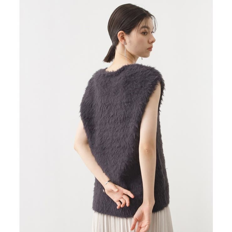ふわふわフェザーベスト/洗える | THE SHOP TK | 詳細画像3 